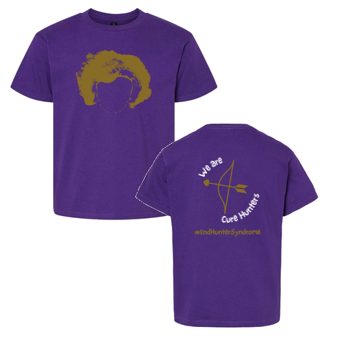 Youth Gildan Softstyle Fitted T-Shirt -- Purple