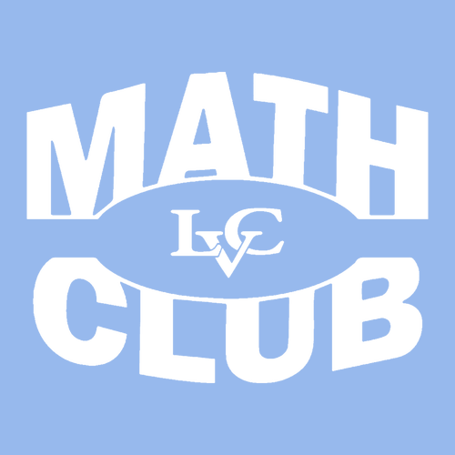 LVC Math Club Cotton T-Shirt -- Carolina Blue