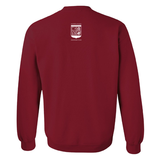Gildan Heavy Blend Crew Neck Sweatshirt -- Cardinal Red