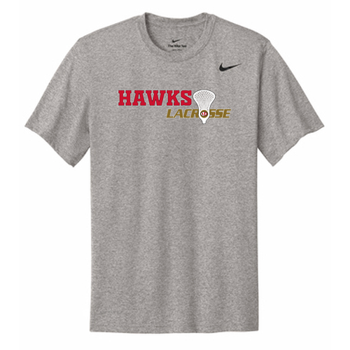 Nike Team Rlegend Tee -- Carbon Heather