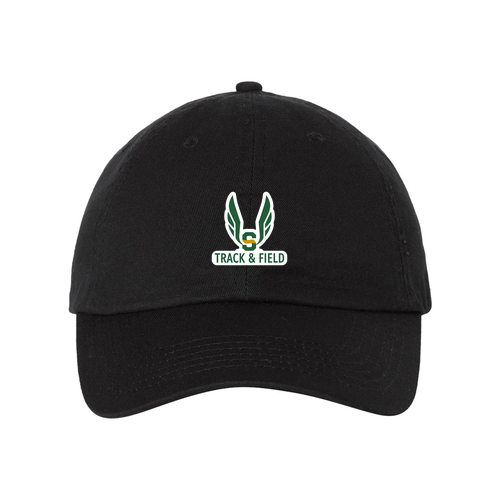 Valucap Bio-Washed Unstructured Hat -- Black