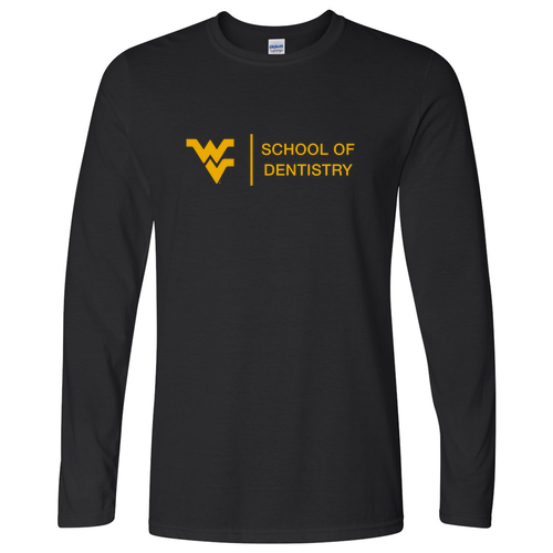 Gildan Softstyle Longsleeve T Shirt -- Navy