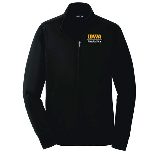 Sport Tek Ladies Sport Wick Fleece Full Zip Jacket -- Black