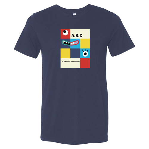 Triblend Short Sleeve T-Shirt -- Navy