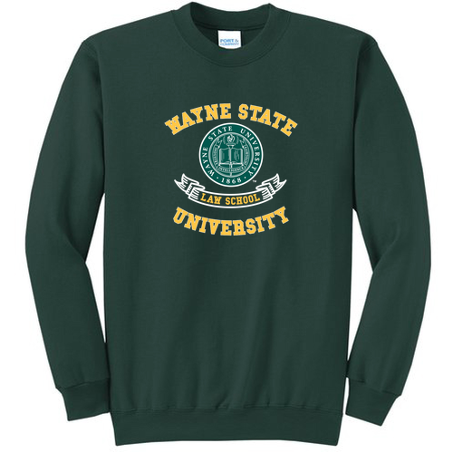 Port and Company Classic Crewneck Sweatshirt -- Dark Green