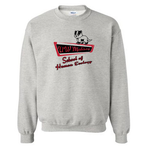Gildan Heavy Blend Crew Neck Sweatshirt -- Ash
