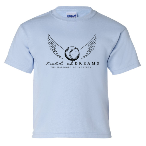 Gildan Ultra Cotton Youth Basic T-Shirt -- Light Blue