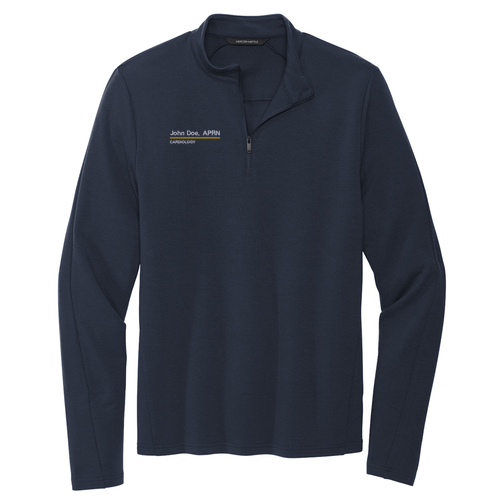 Mercer+Mettle Stretch 1 / 4-Zip Pullover -- Night Navy
