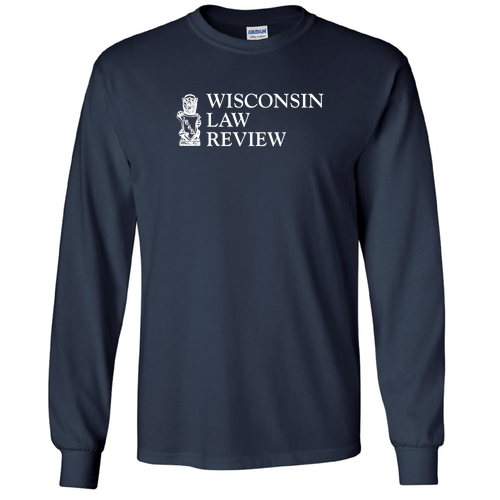 Gildan Ultra Cotton Longsleeve Basic T-Shirt -- Navy