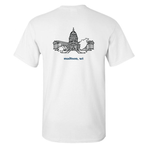 Gildan Heavy Cotton Basic T-Shirt -- White