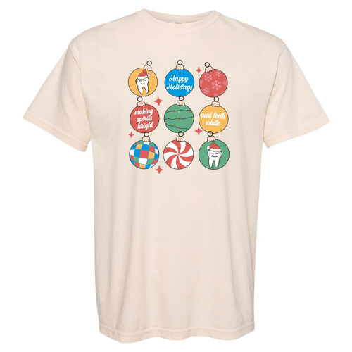 Comfort Colors Ringspun Garment Dyed T Shirt -- Ivory