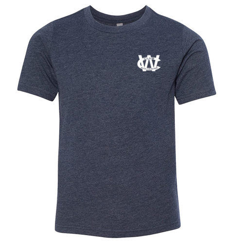 Youth Next Level Soft Fitted CVC Tee -- Midnight Navy