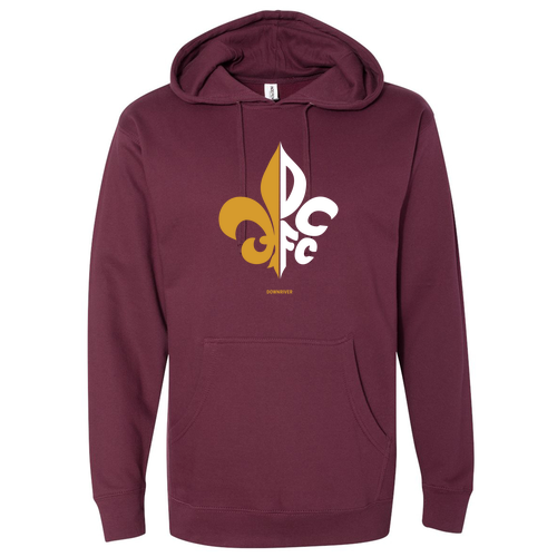 Independent Trading Midweight Hooded Sweatshirt -- Maroon