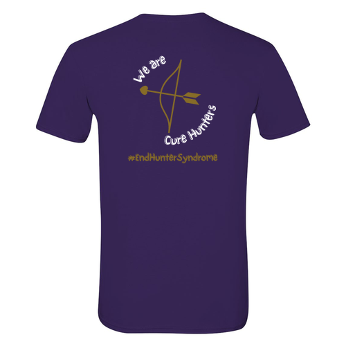 Mens/Unisex Gildan SoftStyle Fitted T-Shirt -- Purple