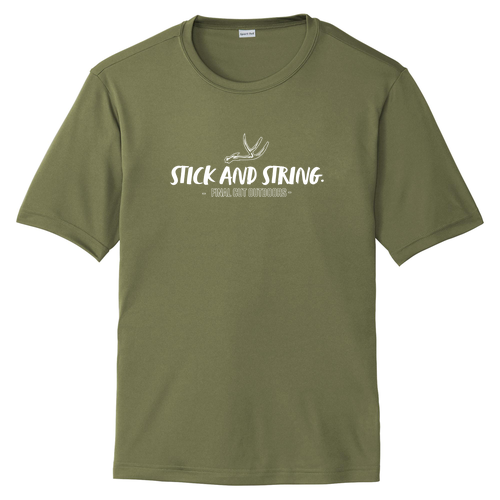 Sport Tek Competitor Tee -- Olive Drab Green