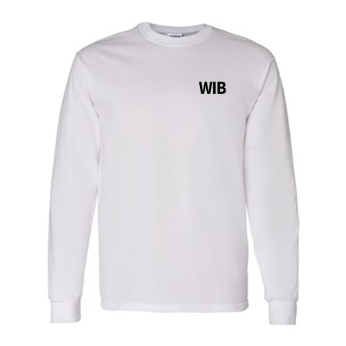 Gildan Heavy Cotton Longsleeve Basic T-Shirt -- White