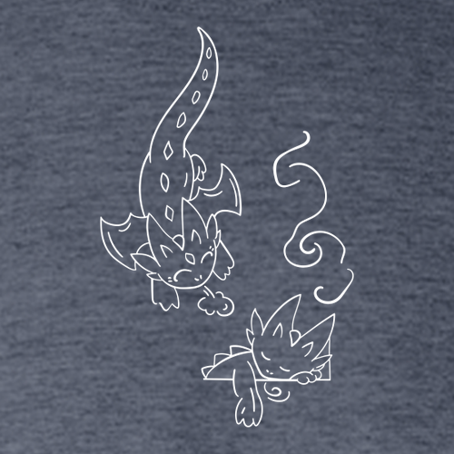 Gildan SoftStyle Fitted T-Shirt -- Heather Navy