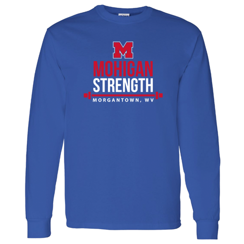 Gildan Heavy Cotton Longsleeve Basic T-Shirt -- Royal