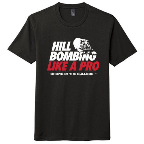 District Made Mens Perfect Tri Crew Tee -Like A Pro- Black