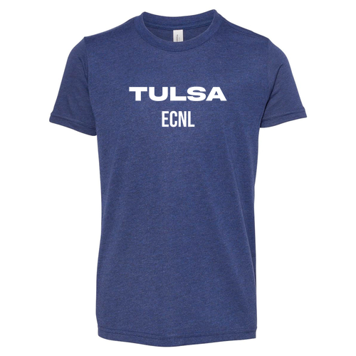 Youth Bella Canvas Youth Triblend Jersey Short Sleeve Tee -- Navy TriBlend