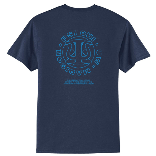 Port and Company 50/50 Blend Basic T-Shirt  Navy