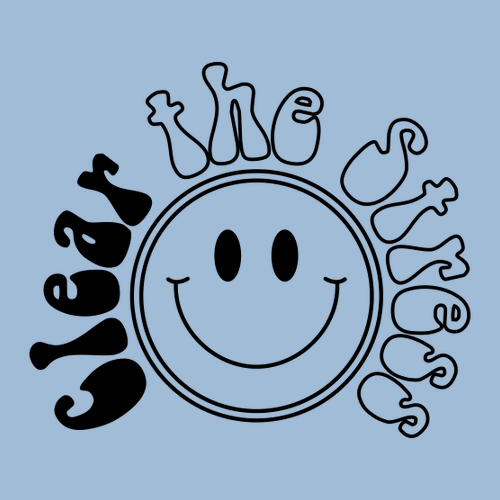 Gildan Heavy Blend Crew Neck Sweatshirt -- Light Blue