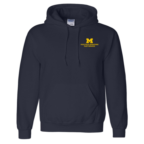 Men/Unisex Gildan Adult Dryblend Adult 50 / 50 Hooded Sweatshirt -- Navy, $34