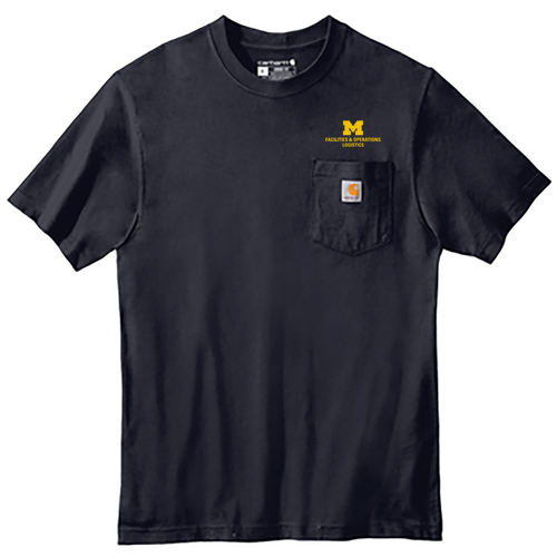Men/Unisex Carhartt Tall Workwear Pocket Short Sleeve T-Shirt -- Navy, $37