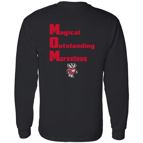 Gildan Heavy Cotton Longsleeve Basic T-Shirt -- Black