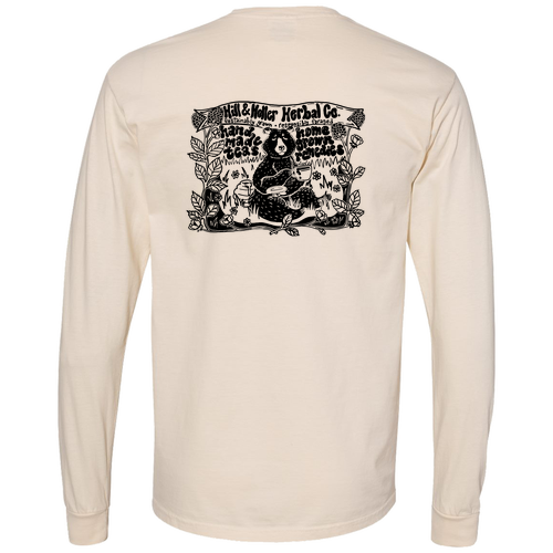 Comfort Colors Ringspun Long Sleeve Tee -- Ivory