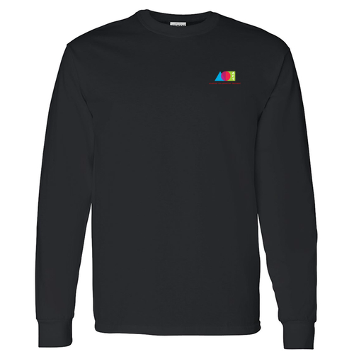 Gildan Heavy Cotton Longsleeve Basic T-Shirt -- Black