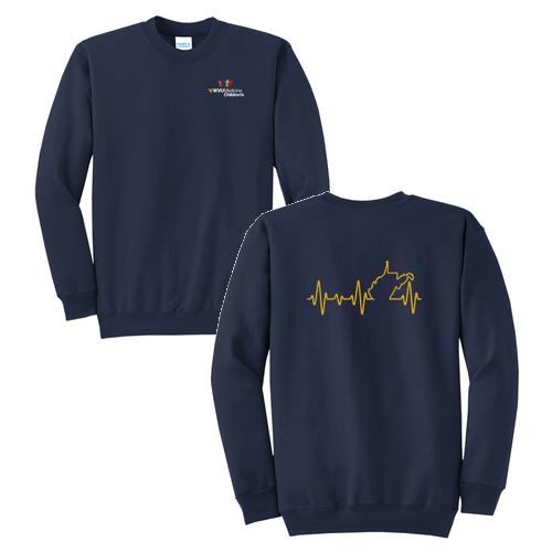 Port and Company Classic Crewneck Sweatshirt -- Navy