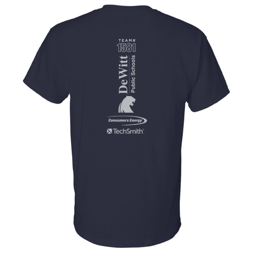 Gildan DryBlend 50/50 T-Shirt -- Navy