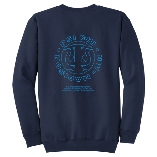 Port and Company Classic Crewneck Sweatshirt  Navy