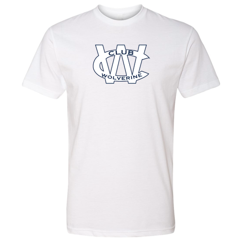 Men/Unisex Next Level Soft Fitted CVC Tee -- White