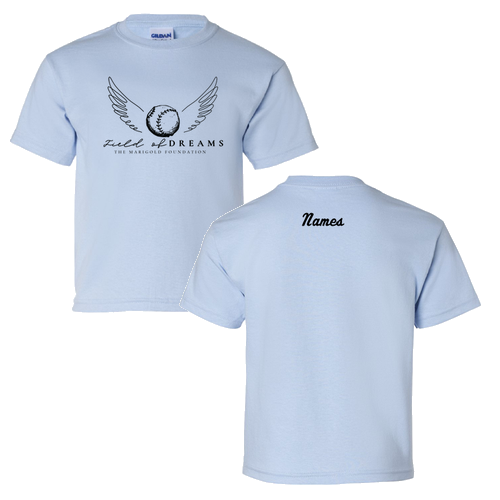 Gildan Ultra Cotton Youth Basic T-Shirt -- Light Blue