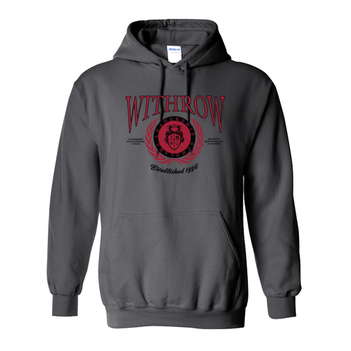 Gildan Heavy Blend Hooded Sweatshirt -- Charcoal