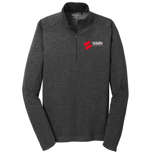OGIO Pixel Quarter Zip -- Blacktop