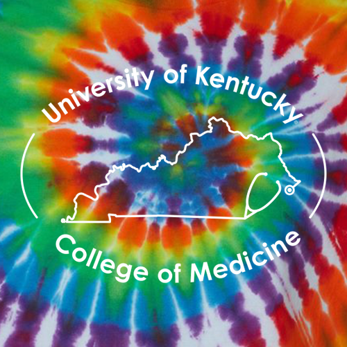 Tie-Dyed Multi-Color Spiral Short Sleeve T-shirt -- Michelangelo