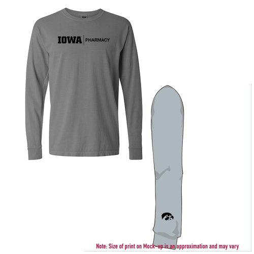 Comfort Colors Ringspun Long Sleeve Tee -- Grey