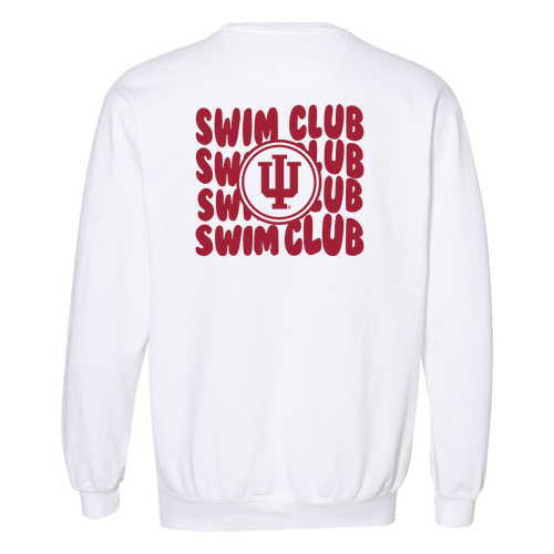 Comfort Colors Crewneck Sweatshirt -- White