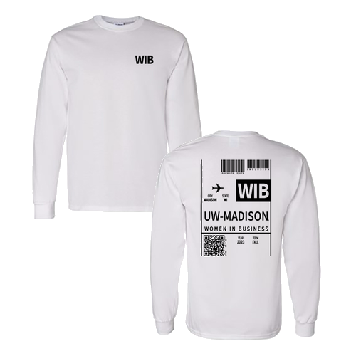 Gildan Heavy Cotton Longsleeve Basic T-Shirt -- White