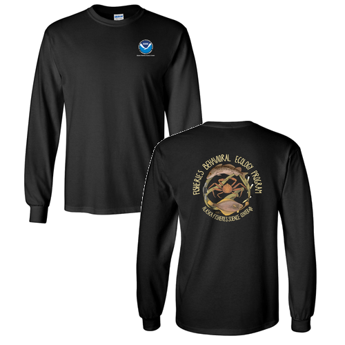 Gildan Ultra Cotton Longsleeve Basic T-Shirt -- Black