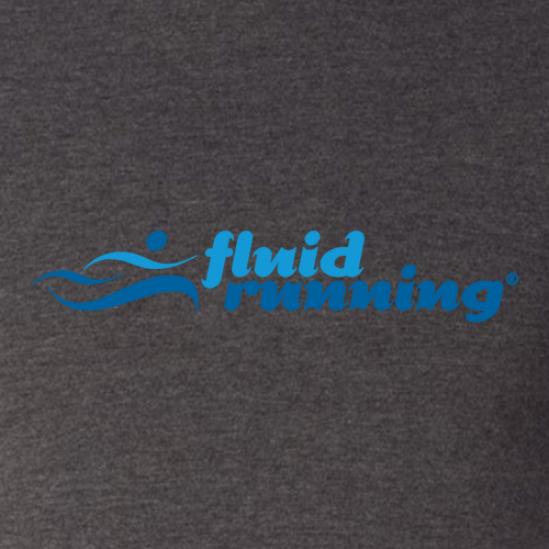 Ladies Short Sleeve V-Neck T-Shirt -- Dark Grey Heather