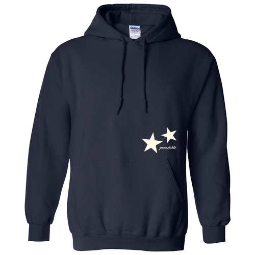 Gildan Heavy Blend Hooded Sweatshirt -- Navy