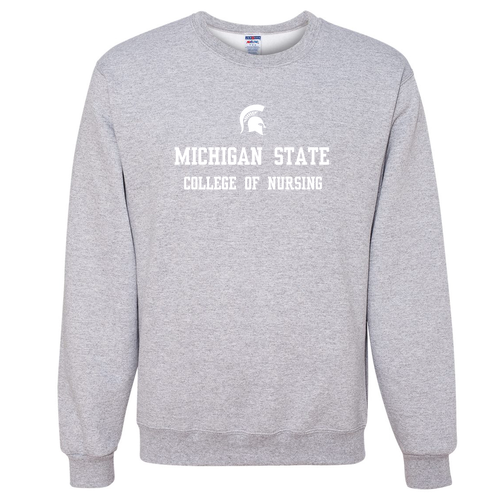 Jerzees 8 Oz., 50/50 Nublend Fleece Crew -- Ash