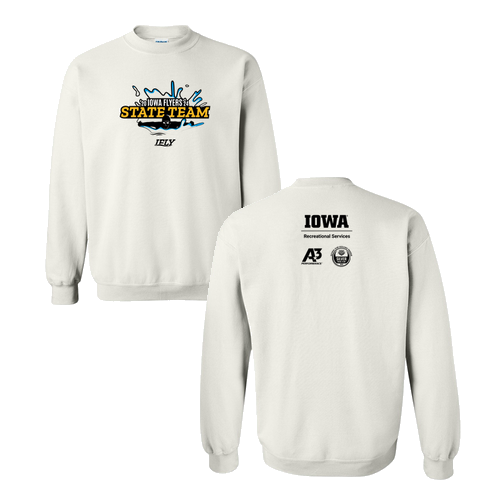 Gildan Heavy Blend Crew Neck Sweatshirt -- White