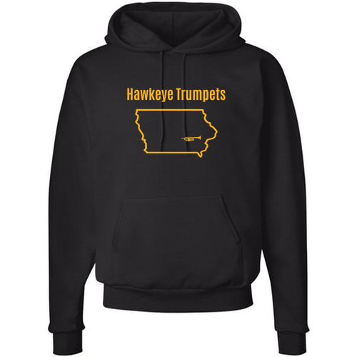 Gildan Heavy Blend Hooded Sweatshirt -- Black