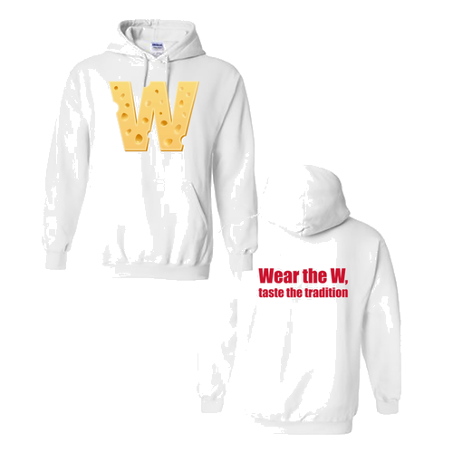 Gildan Heavy Blend Hooded Sweatshirt -- White