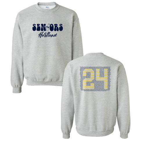 Gildan Heavy Blend Crew Neck Sweatshirt -- Sport Grey